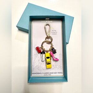 True to Form Handbag Charm and Key Ring, New York City, NYC